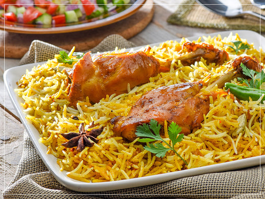 Chicken Leg Piece Biryani